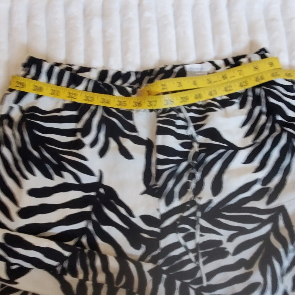 H&M linen blend wide leg pull on pants - Picture 11 of 14